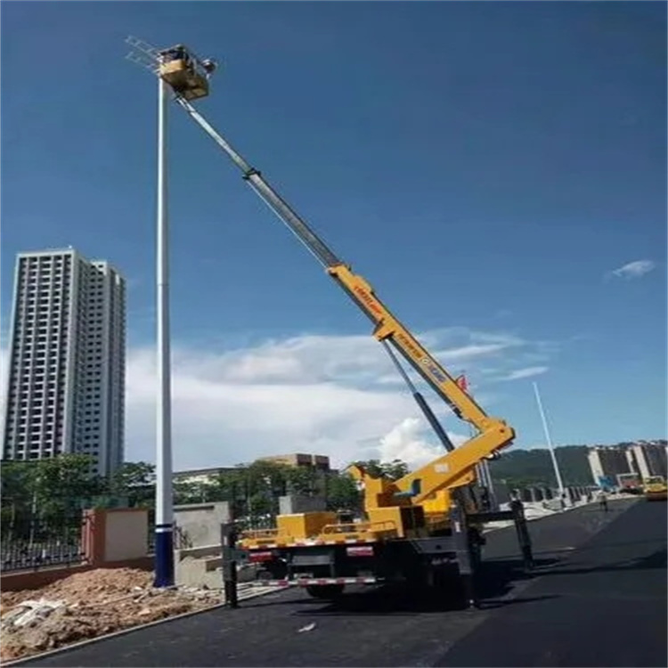 巴州维修路灯的曲臂升降车出租